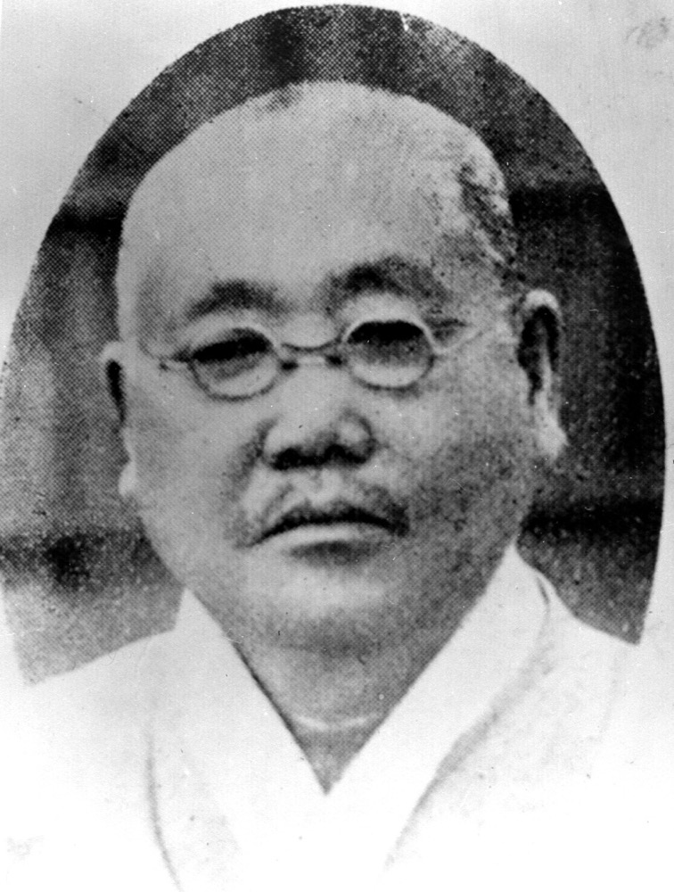 Portrait of Korean pastor Kil Sun-ju (길선주)