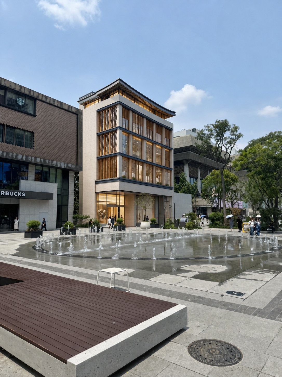 Architectural concept transforming the same building into Museum of the Bible Korea